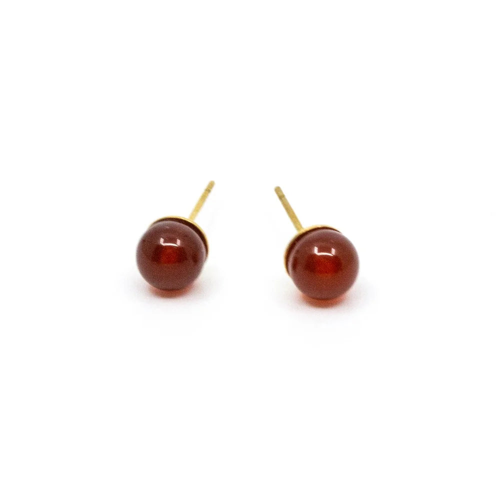 Mini Beads Earring Orange