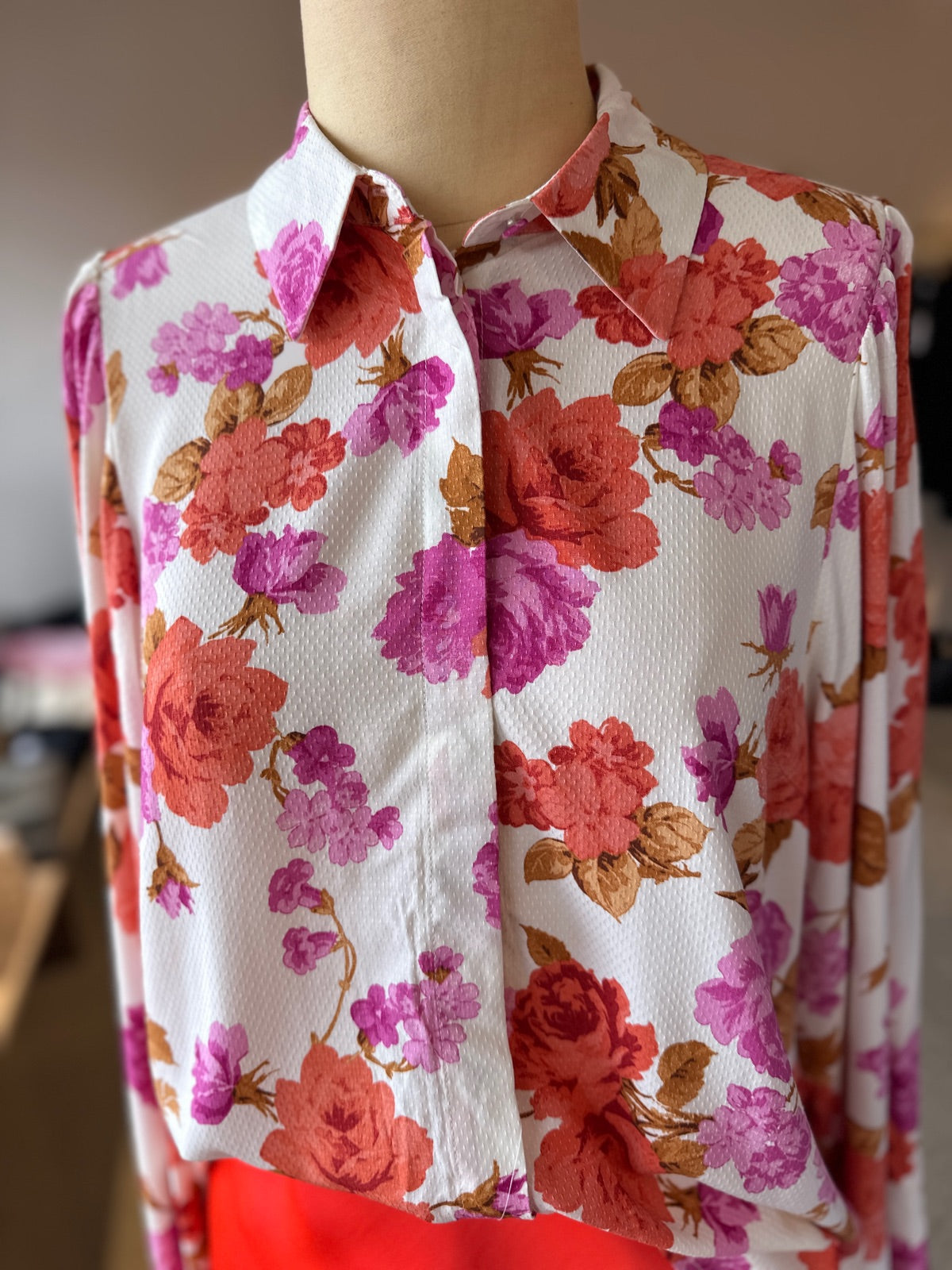 Yasasina Long Sleeve Shirt Star White Emilie