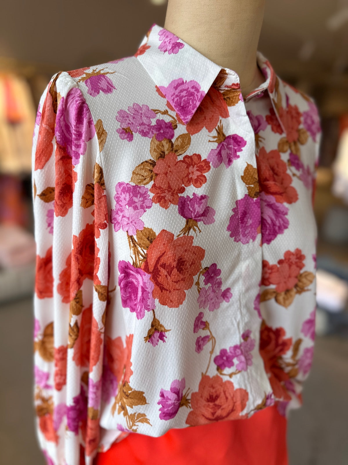 Yasasina Long Sleeve Shirt Star White Emilie