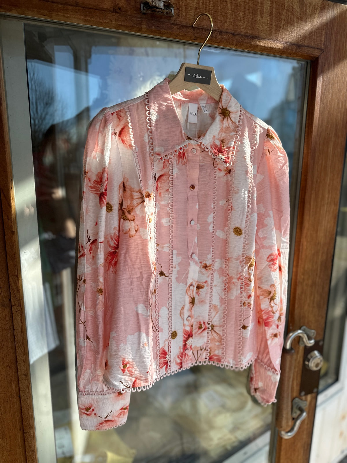 Yasbilla Long Sleeve Shirt Show Chintz Rose Billa Aop