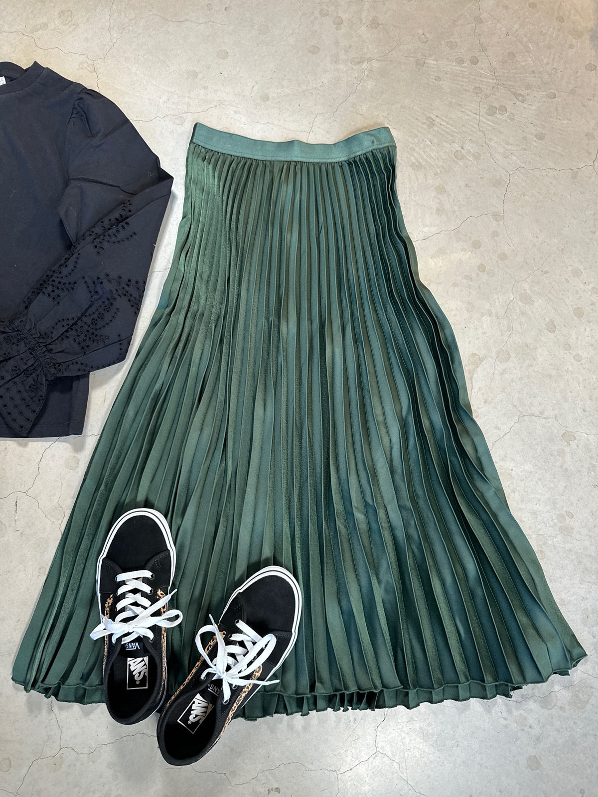 Yasceline Hw Midi Skirt Sycamore