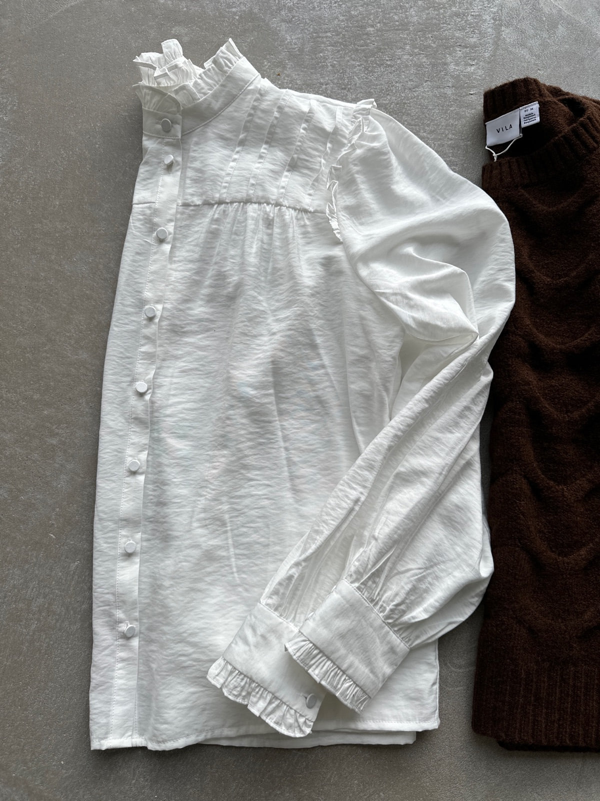 Yaspari Long Sleeve Shirt Star White