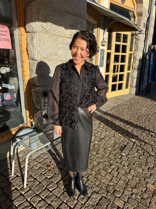 Yasrosso Long Sleeve Shirt Black