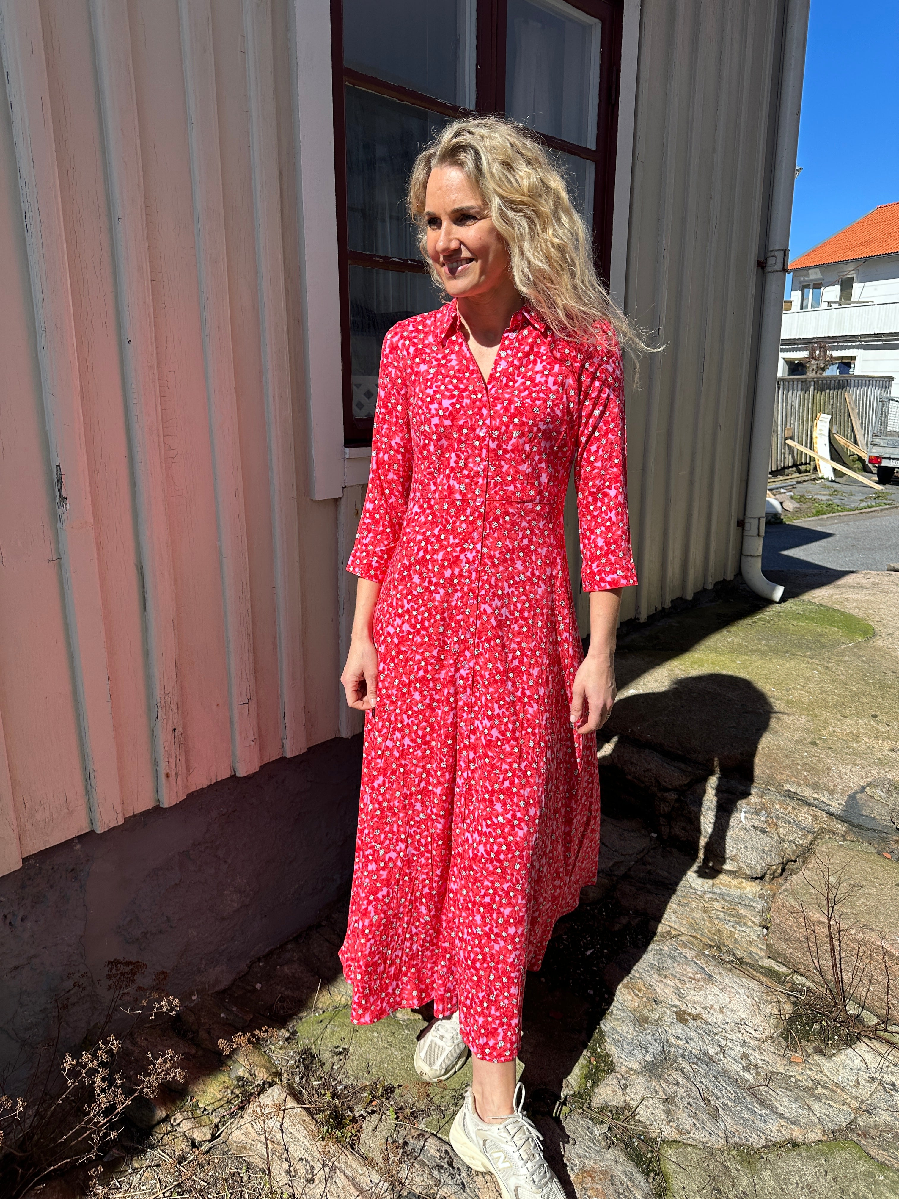 Yassavanna Dress Cyclamen Polly