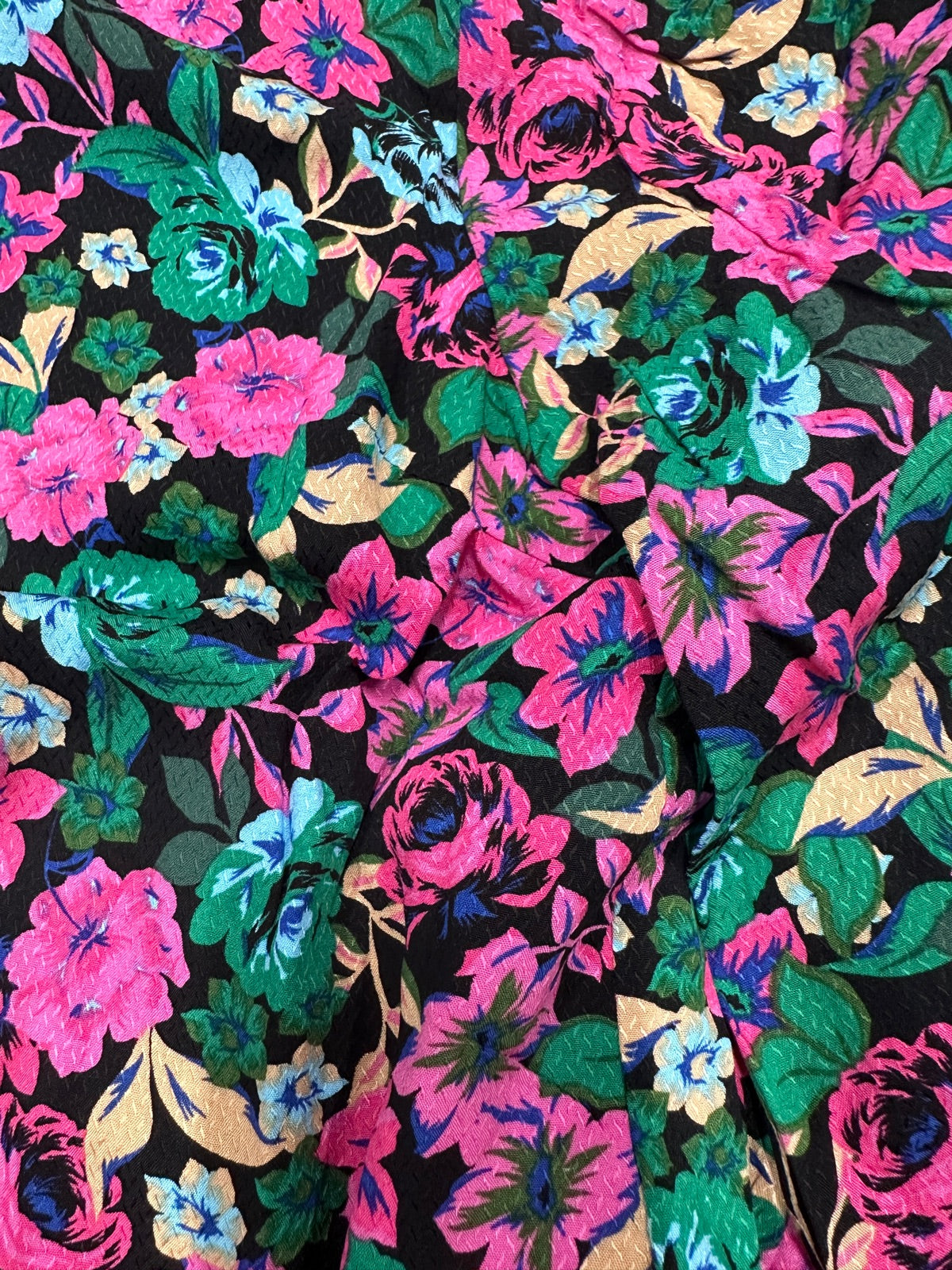 Yassimuna Long Sleeve Shirt Black Alira Print