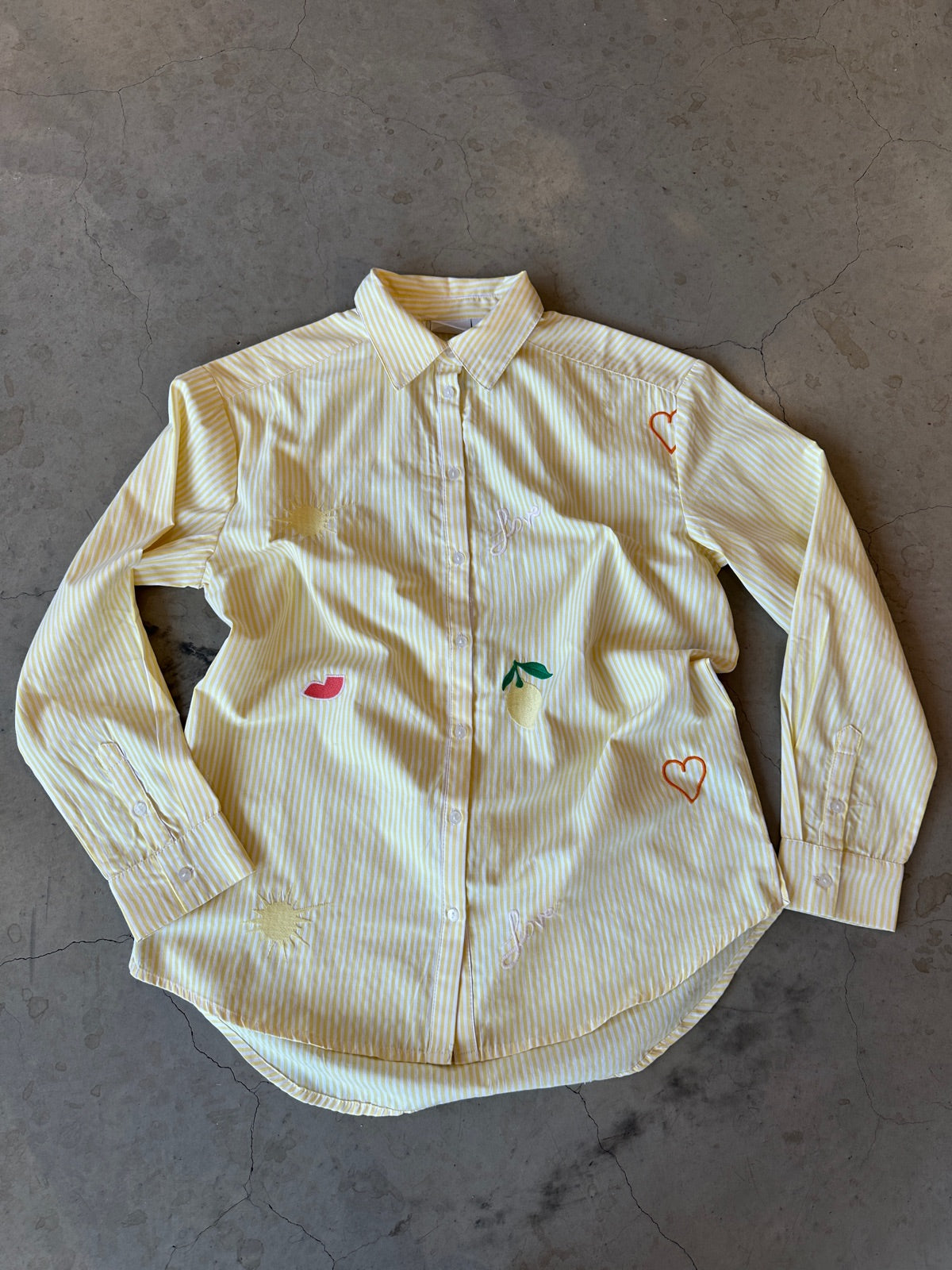Zyttasz Shirt Lemon Ice Stripe