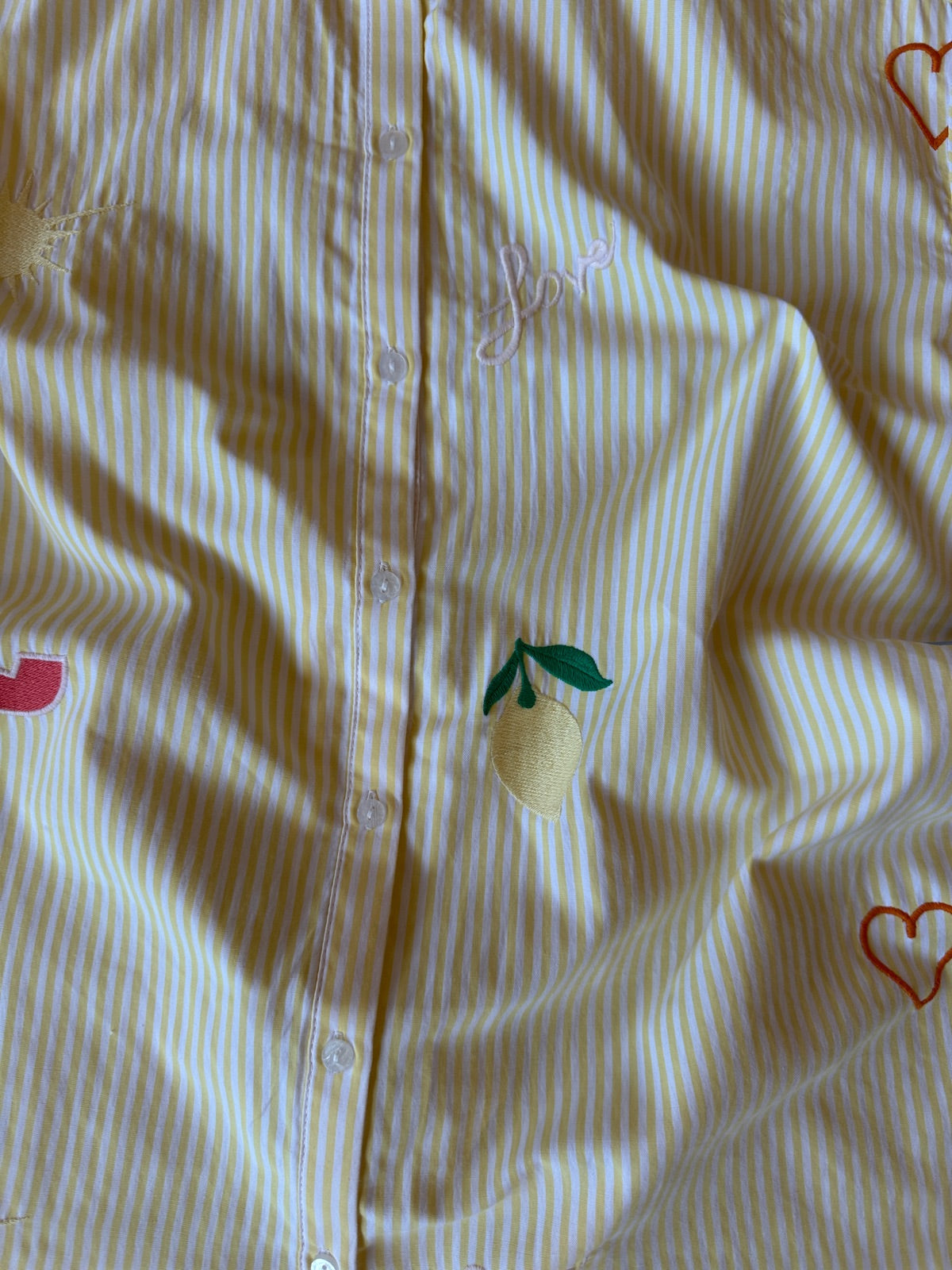 Zyttasz Shirt Lemon Ice Stripe