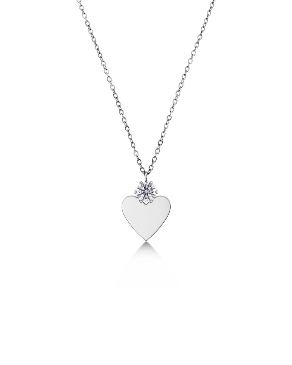 Love Spark Necklace Steel