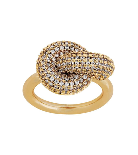 Redondo Sparkle Ring Gold