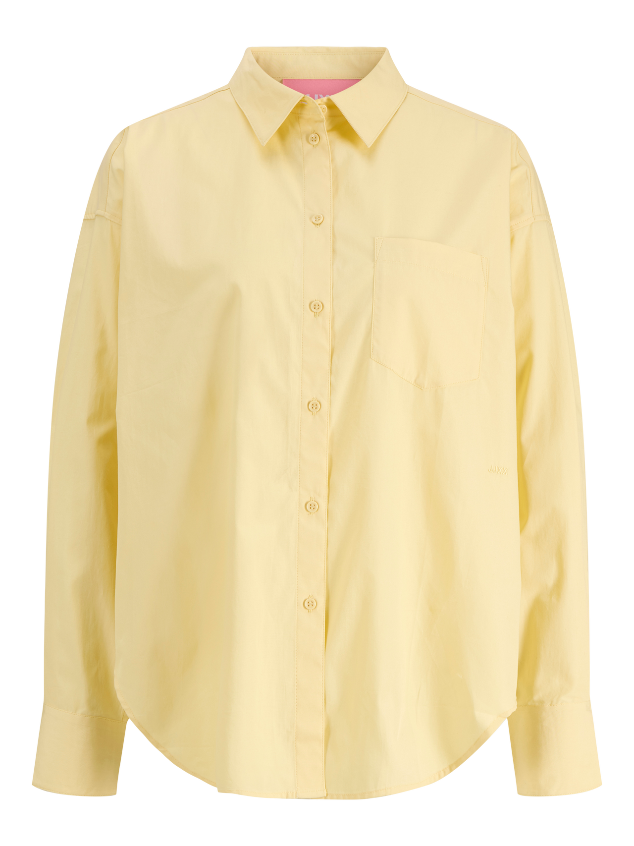 Jxjamie Long Sleeve Relaxed Poplin Shirt Sunlight