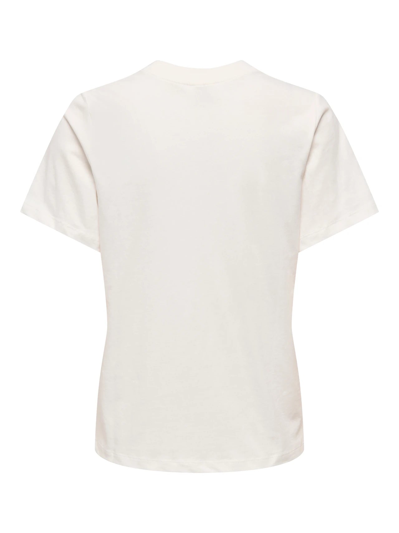 Jdypisa Short Sleeve Print Top Cloud Dancer Cherry