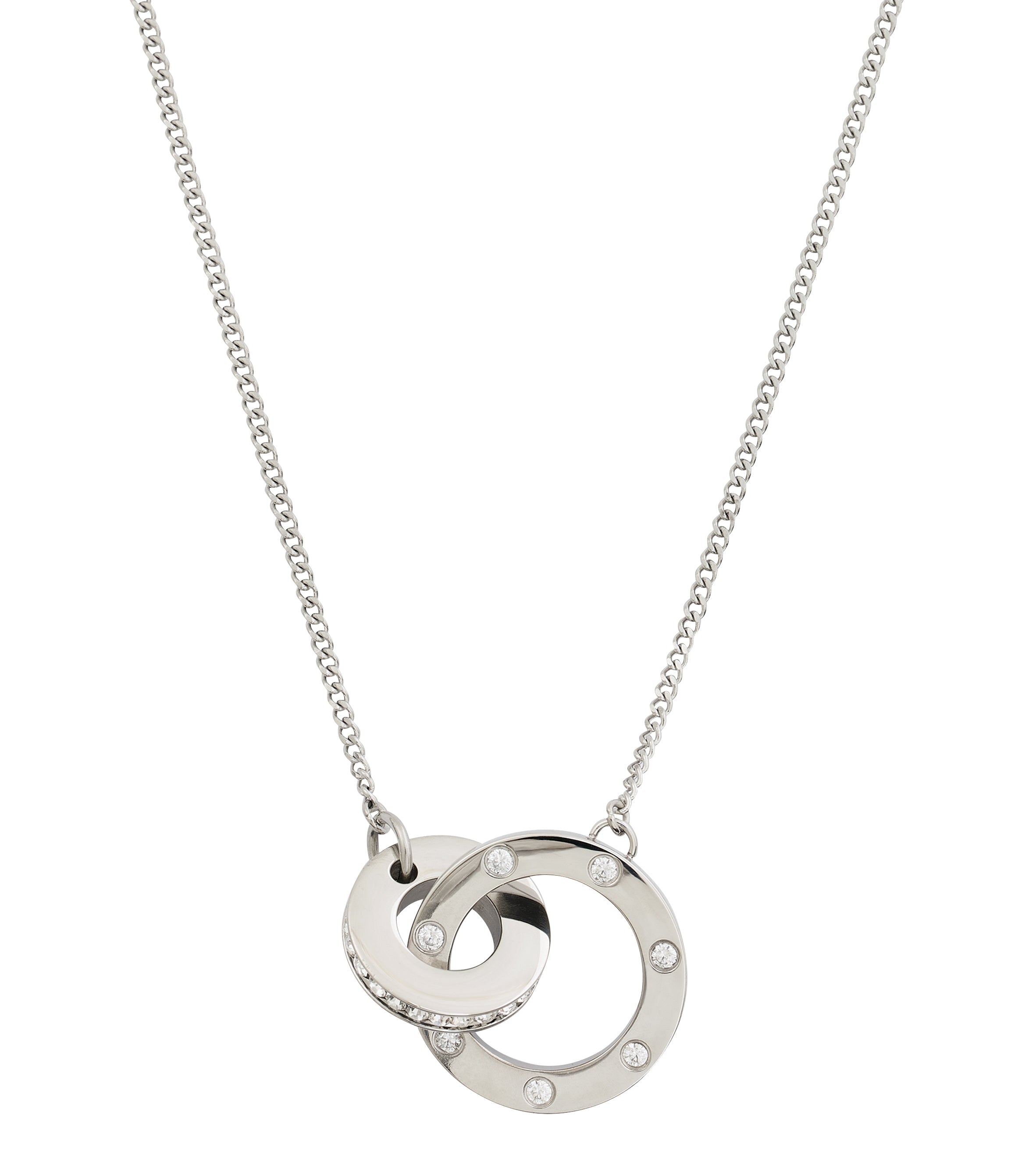 Ida Necklace Long Steel