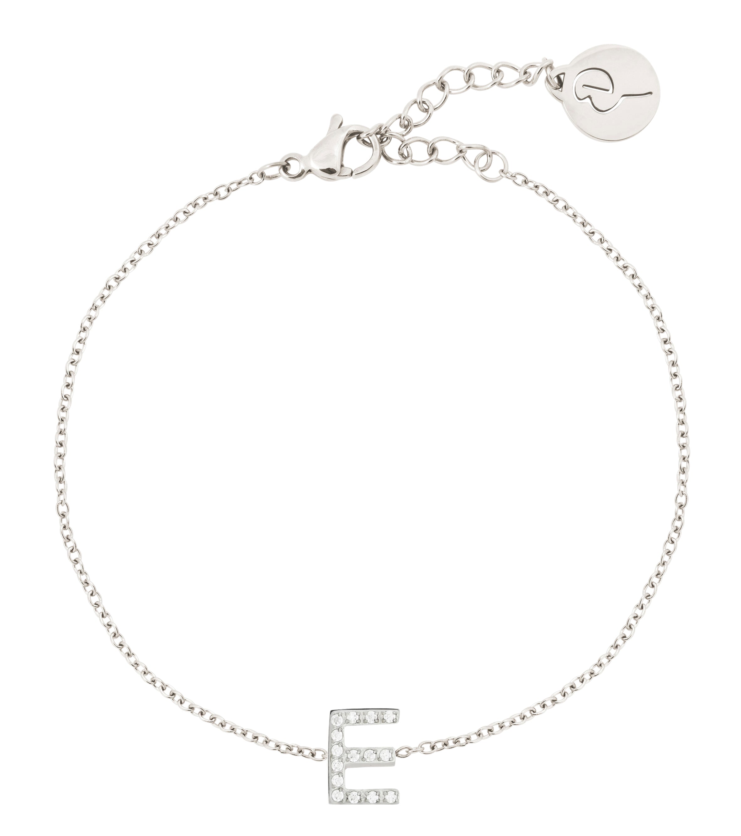 Letter Bracelet A-Ö Steel