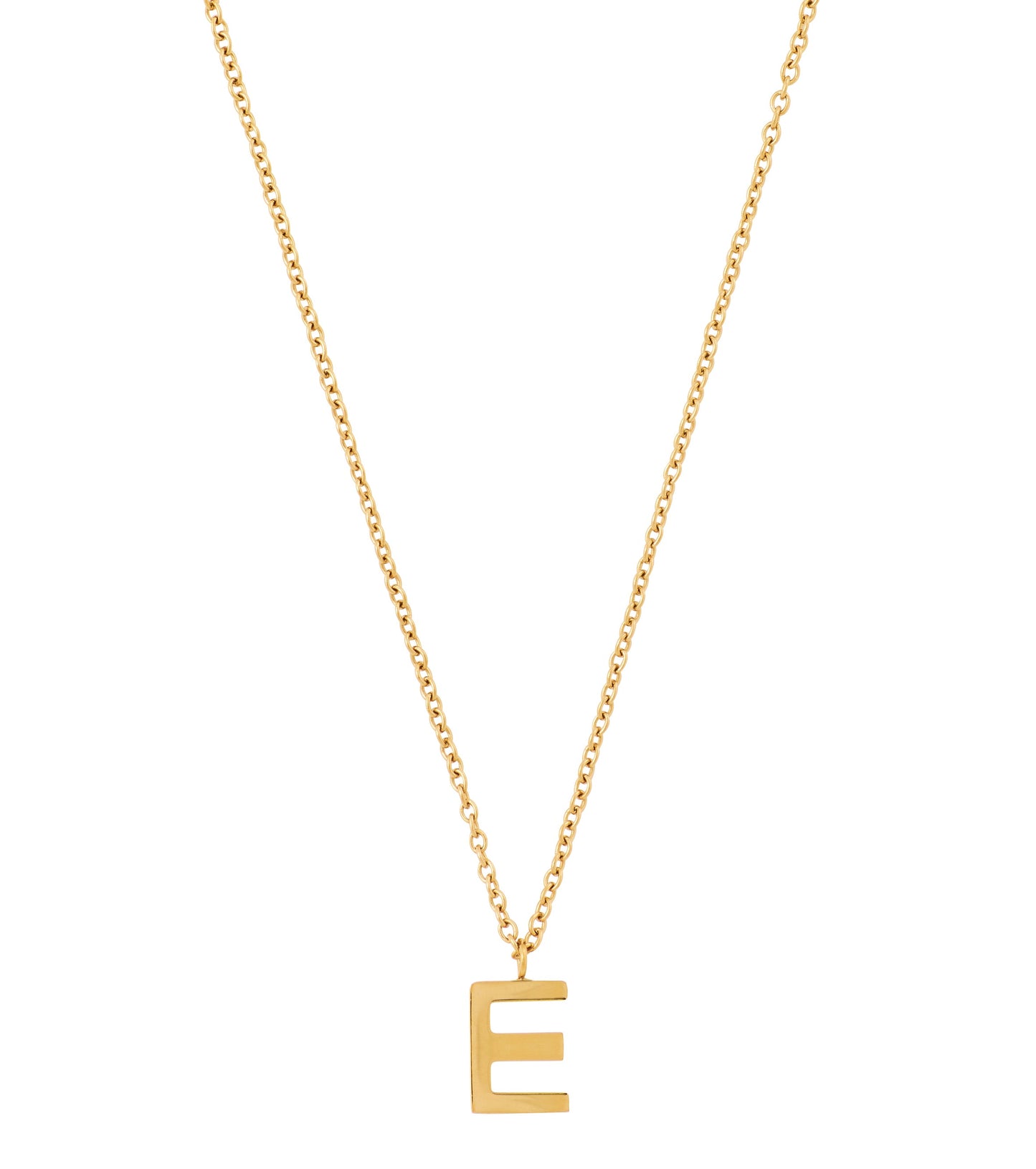 Letter Necklace A-Ö Gold