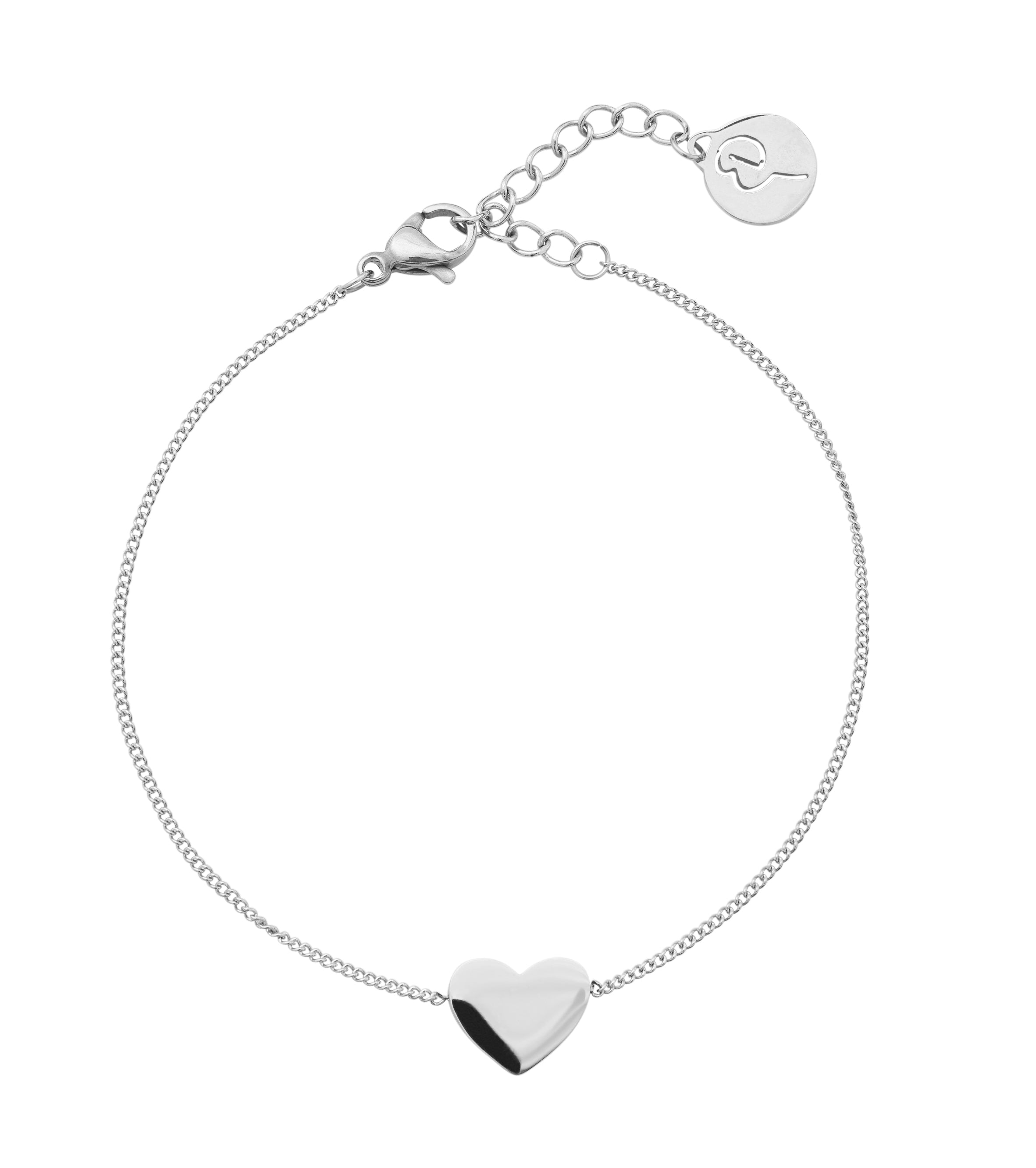 Pure Heart Bracelet Steel