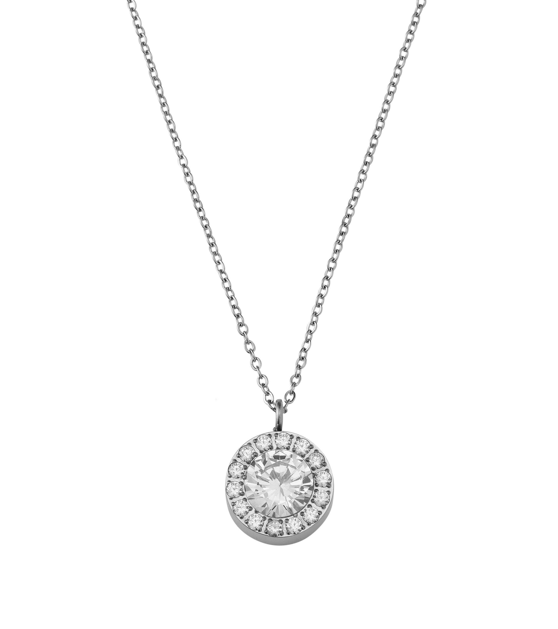 Thassos Necklace Steel