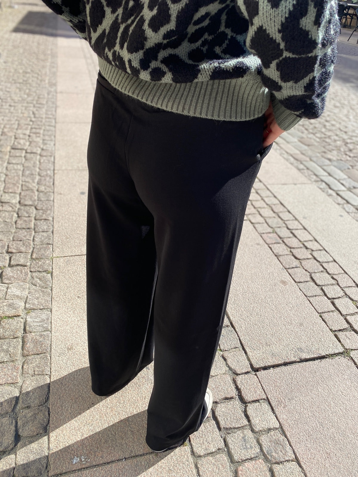 Objlisa Wide Pant Black